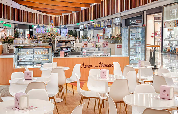 Loja de bolos Amor aos Pedaços LoureShopping Loures
